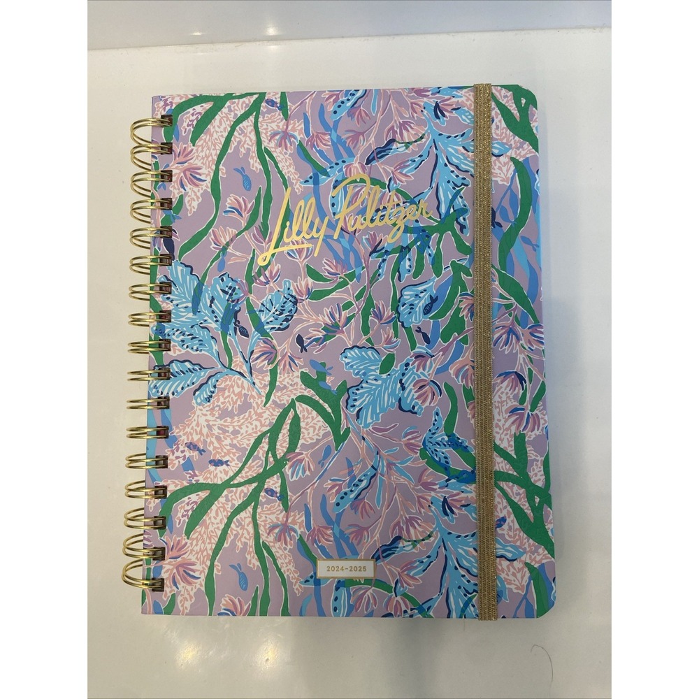 LILLY PULITZER Brand New 2024-2025 PLANNER JOURNAL Diary Calendar Notes‎ Book